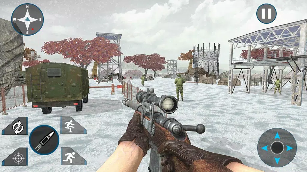 Army Sniper Desert 3D Shooter 2019 Tangkapan skrin 2