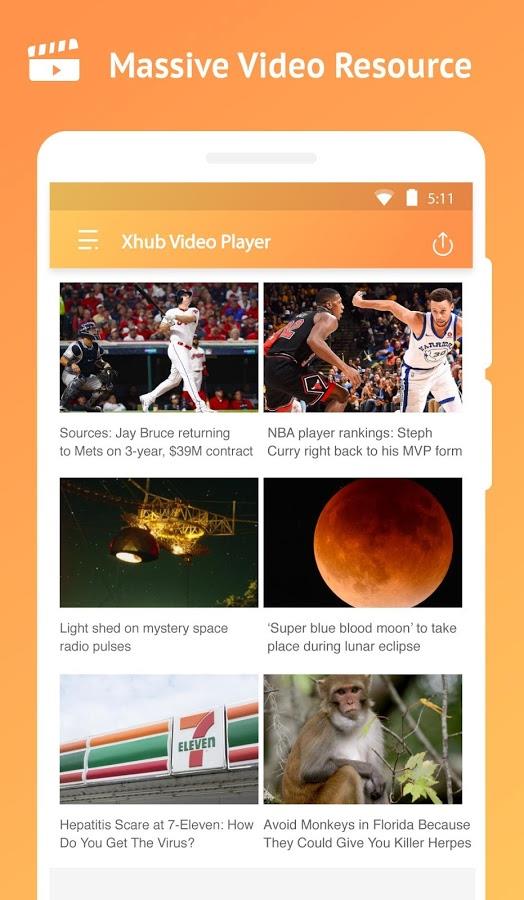 Xhub Video Player スクリーンショット 3