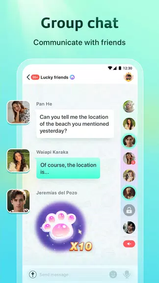Kito - Chat Video Call Tangkapan skrin 2