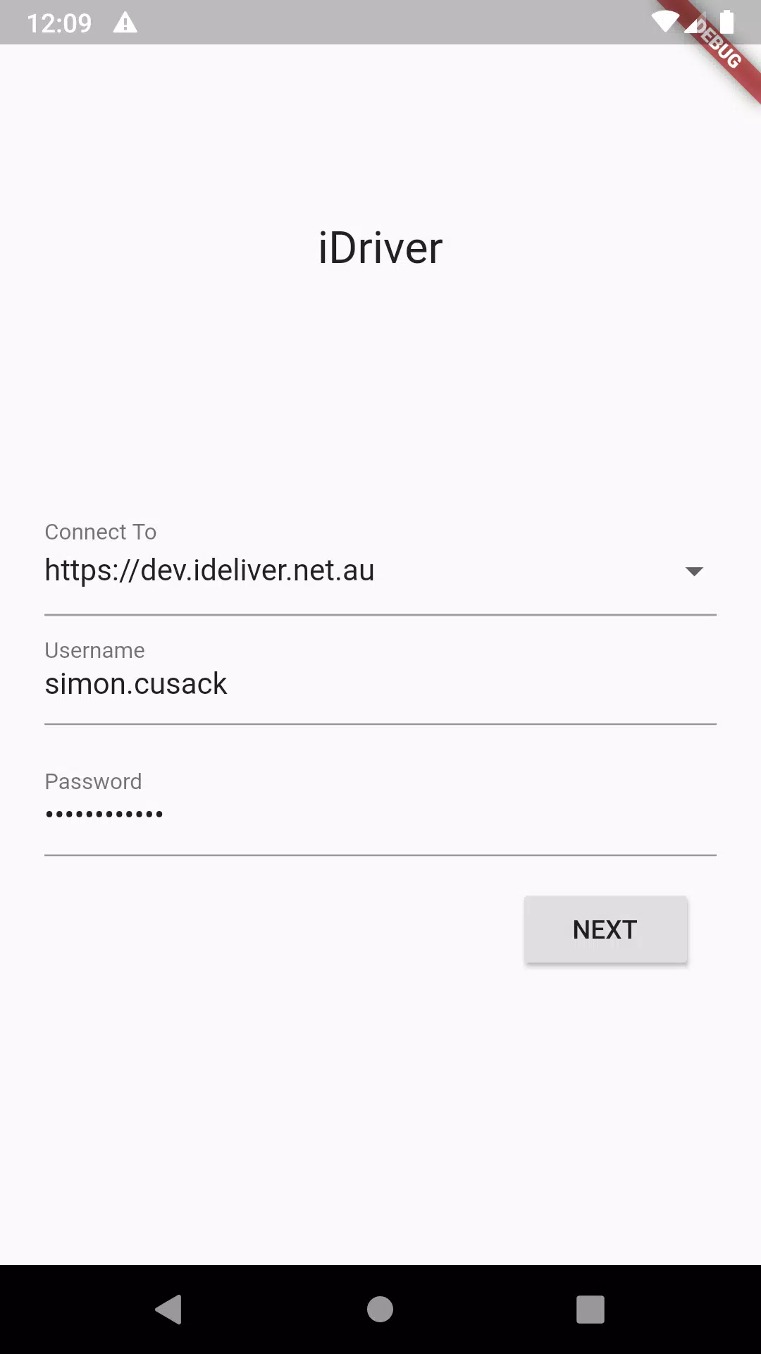 iDriver Screenshot 1