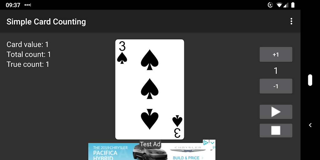 Simple Card Counting ภาพหน้าจอ 2