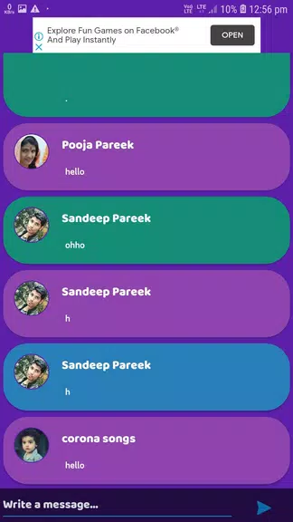 Mini Chat ROOM | Make New Friends Capture d'écran 3