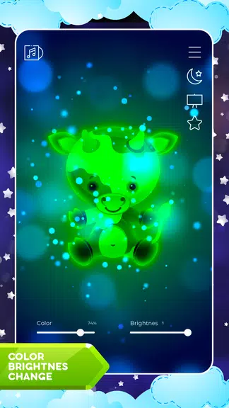 Baby night light - lullabies w スクリーンショット 4