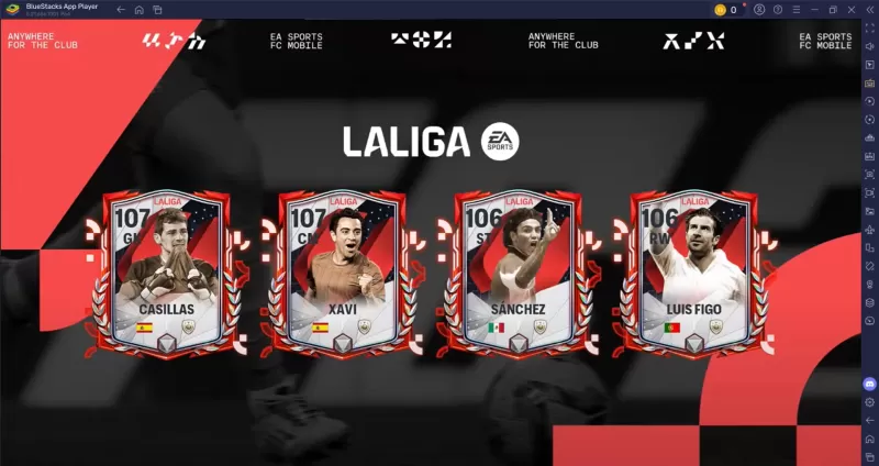 EA Sports FC ™ Mobile Soccer Laliga 2025: награды и легенды открыты