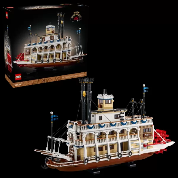 LEGO Unveils River Steamboat, Celebrating Classic Americana