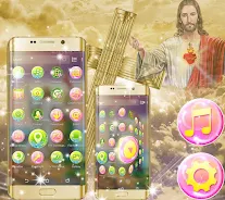 Jesus Launcher Theme Schermafbeelding 3