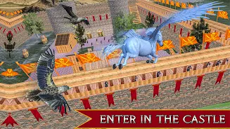 Flying Unicorn Horse Game スクリーンショット 2