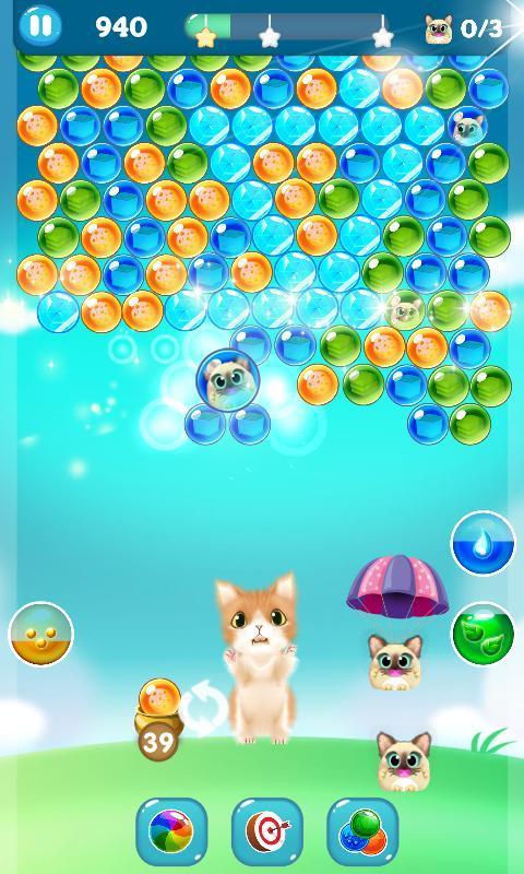 Kitten Bubble Ekran Görüntüsü 2