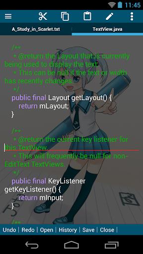 Jota+ (Text Editor) スクリーンショット 1