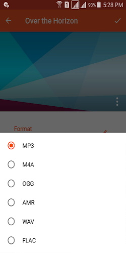 Audio Converter (MP3 AAC OPUS) Tangkapan skrin 2