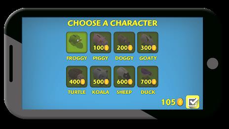Crossy the road: Cross street ဖန်သားပြင်ဓာတ်ပုံ 3