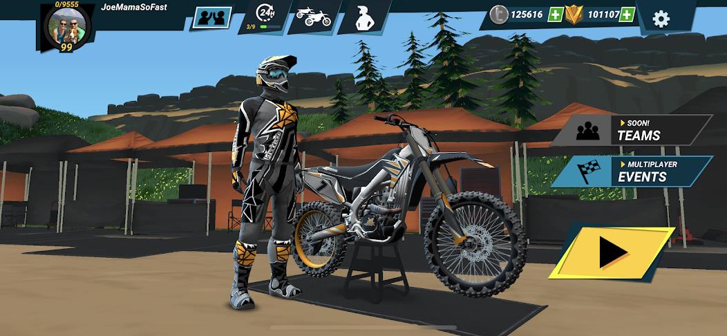 Schermata Mad Skills Motocross 3 Mod 4