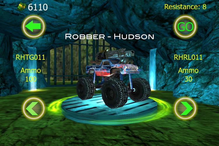 Schermata Crazy Monster Truck Fighter - 1