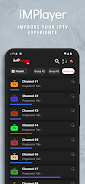 iMPlayer Mobile IPTV Player 스크린샷 1