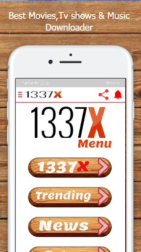 1337x - Free Movies, Tv Series & Music应用截图第1张