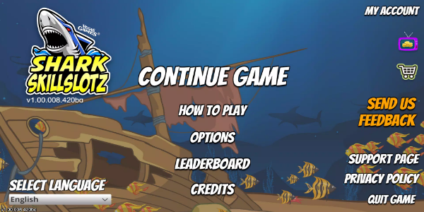 Shark Skill Slotz Capture d'écran 1
