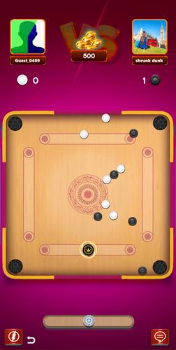 Carrom board game & carom pool स्क्रीनशॉट 3