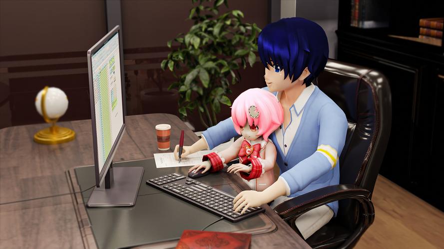 Anime Father Family Simulator ဖန်သားပြင်ဓာတ်ပုံ 4