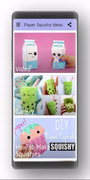 Paper Squishy Ideas スクリーンショット 1