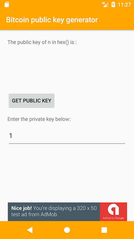 Bitcoin Public Key Generator Mod Capture d'écran 3