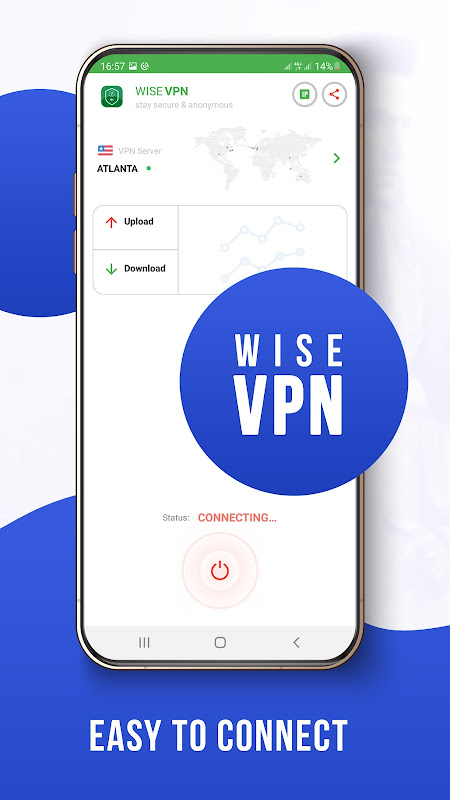 Fast VPN Wise VPN: Fast Secure Скриншот 1