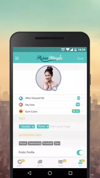 Asian Mingle：在亞洲認識、聊天和約會單身人士應用截圖第3張