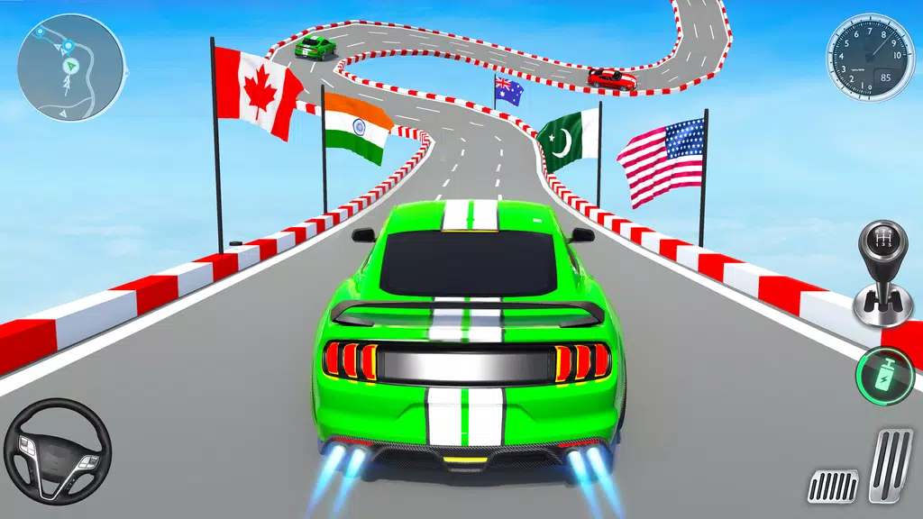 Muscle Car Stunts - Ramp Car應用截圖第1張