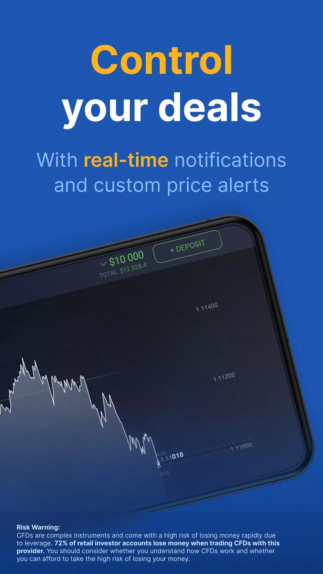 IQ Option – Trading Platform Ảnh chụp màn hình 3
