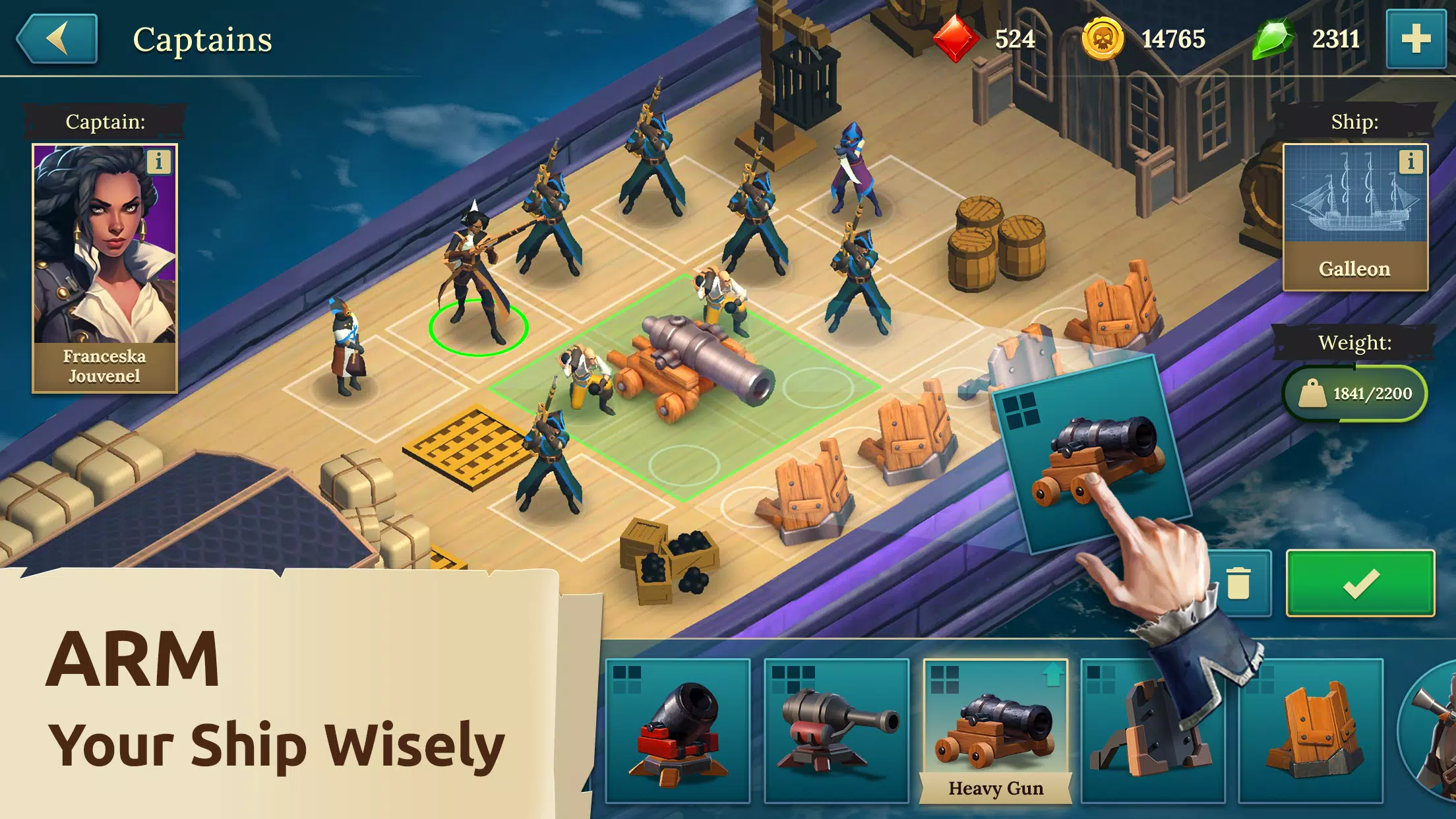 Pirate Ships・Build and Fight应用截图第2张