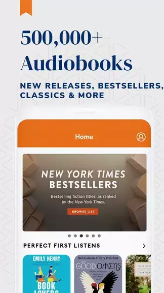 Audiobooks.com: Books & More Captura de tela 1