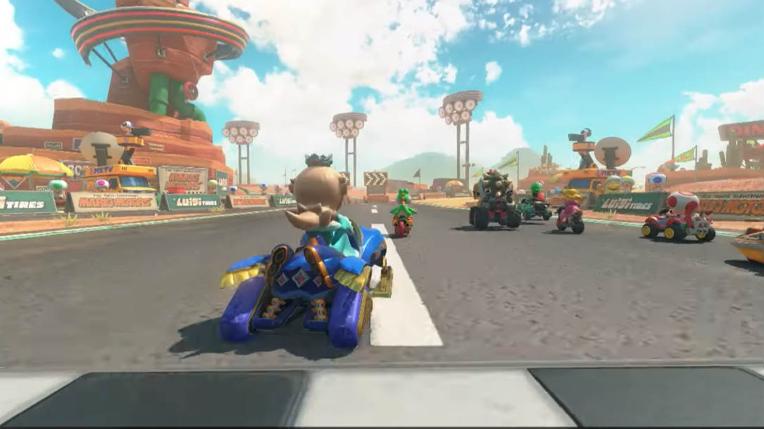 Mario Kart 9 ပထမ ဦး ဆုံးကြည့်ပါ