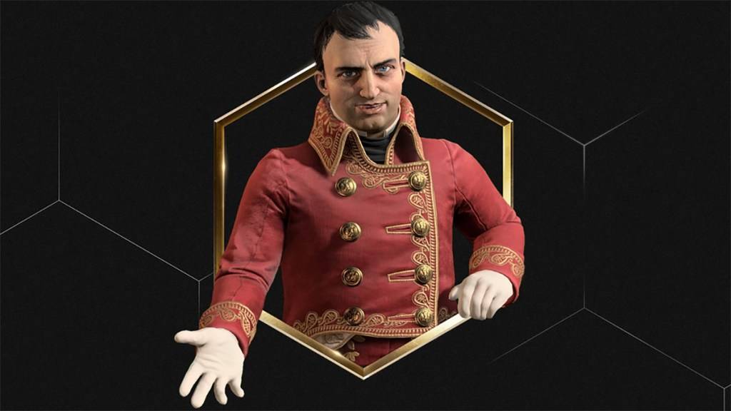 Isang imahe ng rebolusyonaryong Napoleon persona sa sibilisasyon 7.