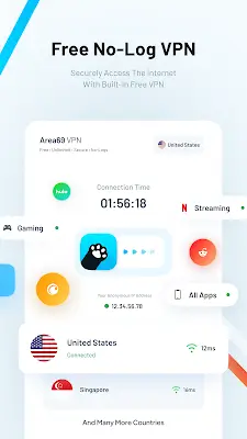 Pawxy - Fast VPN & Web Browser应用截图第2张
