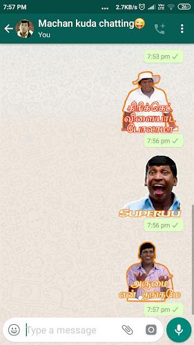 Tamil Stickers: WAStickerApps स्क्रीनशॉट 4