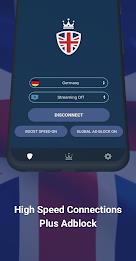 VPN UK: Fast VPN with Adblock स्क्रीनशॉट 4