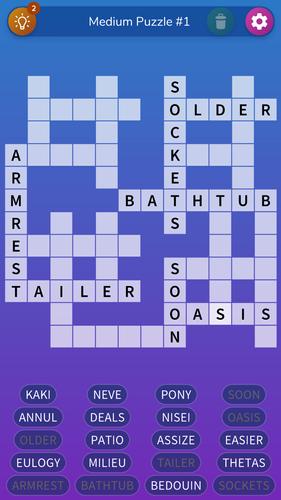 Fill-in Crosswords Unlimited Screenshot 2