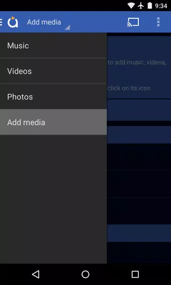 Avia Media Player (Chromecast) Capture d'écran 2