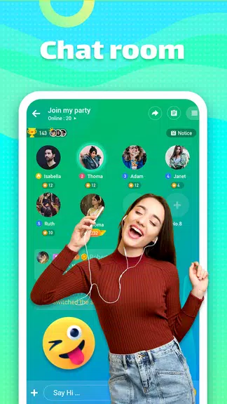 Ola Party - 라이브, 채팅, 파티 스크린샷 4