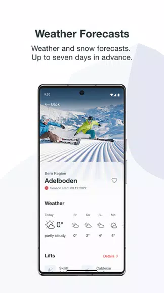 Swiss Snow Schermafbeelding 3