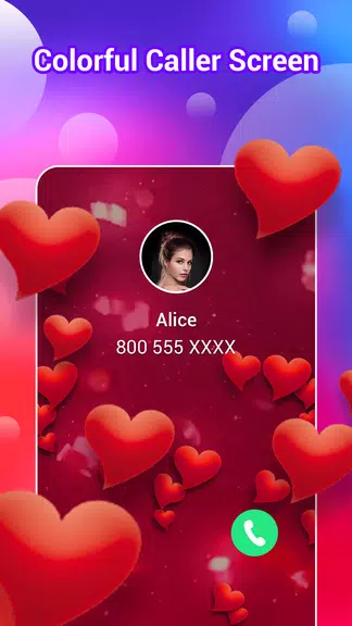 Color Call Screen - Call flash スクリーンショット 2