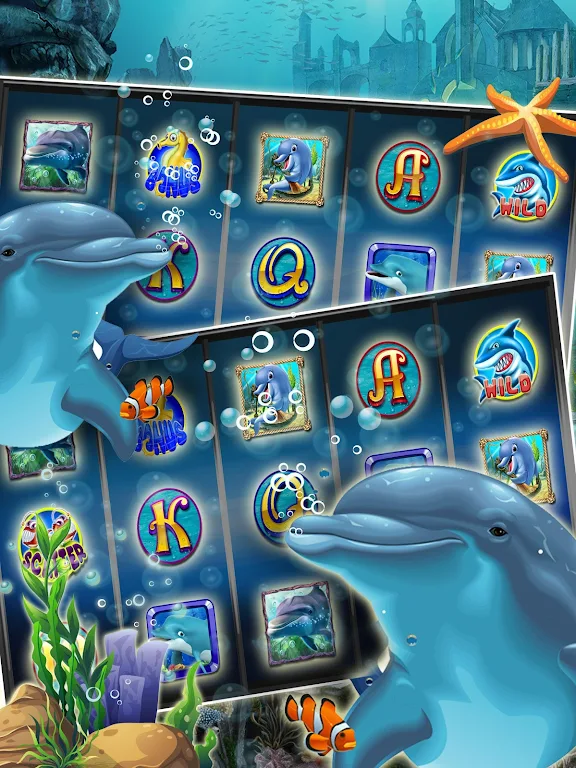 Lucky Dolphin Slots: Free Casino Slot Machines應用截圖第1張