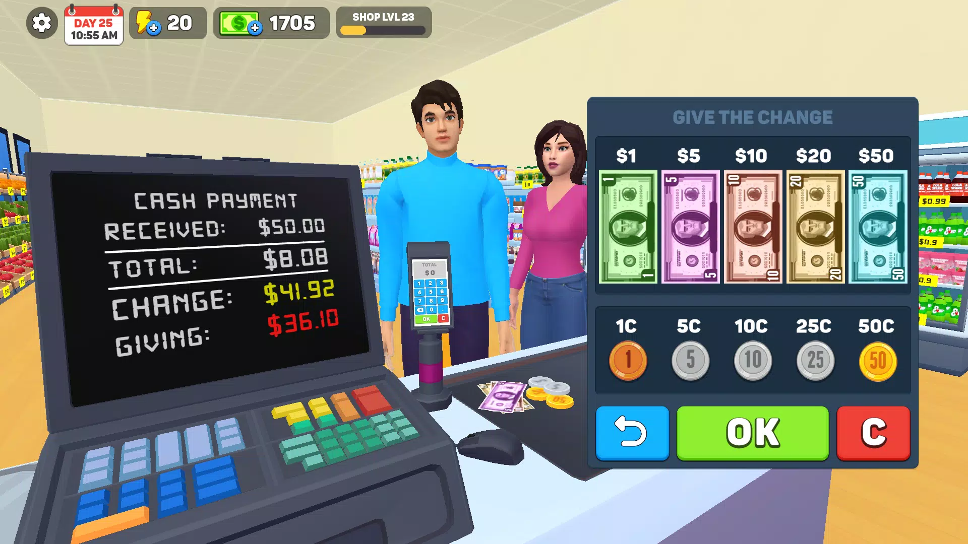My Supermarket Simulator 3D Ekran Görüntüsü 3