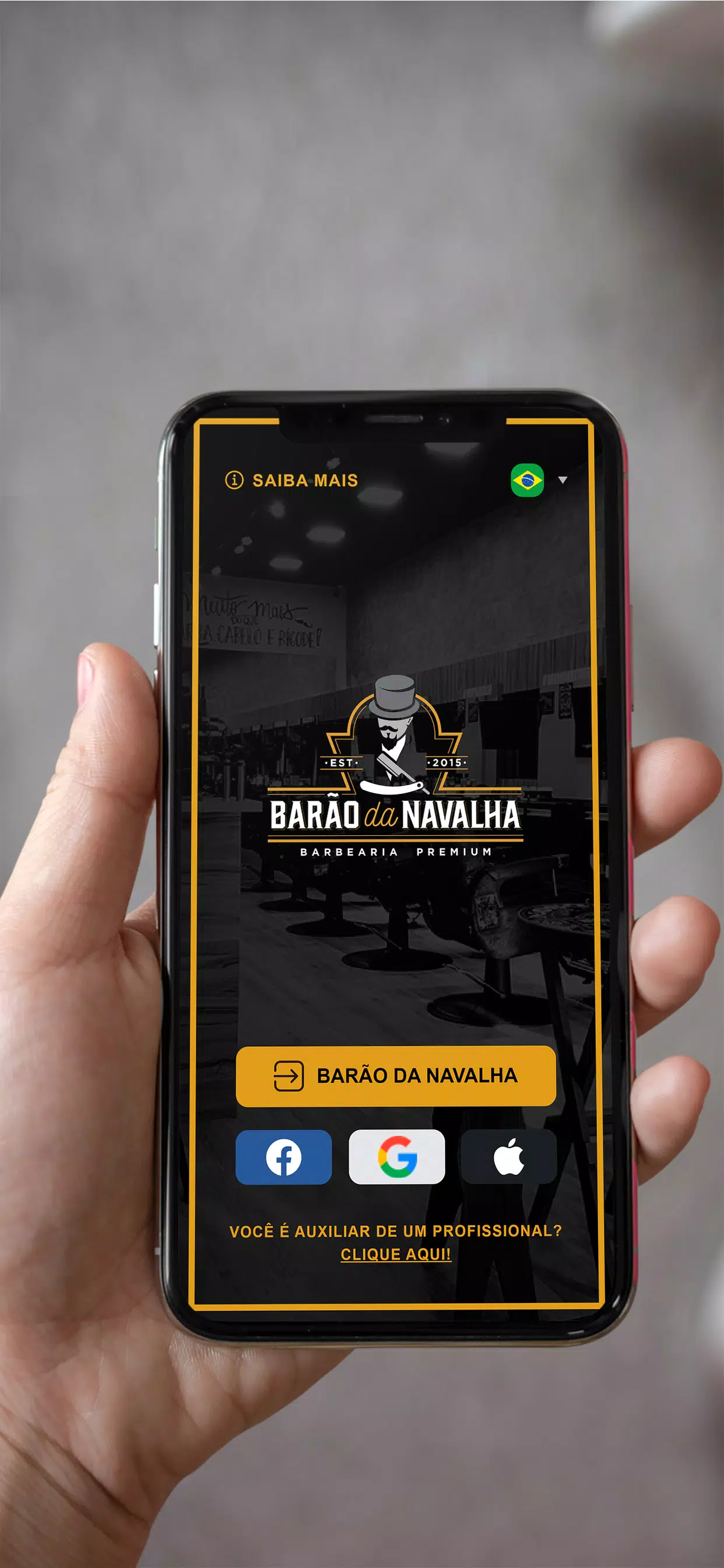 Barão da Navalha Barbearia Capture d'écran 1