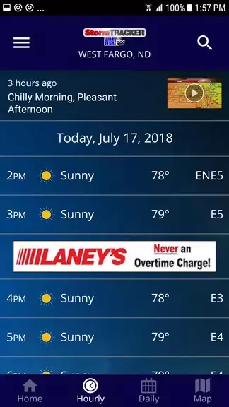 WDAY StormTRACKER Ảnh chụp màn hình 2