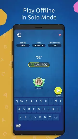 Wordy - Multiplayer Word Game Ekran Görüntüsü 2