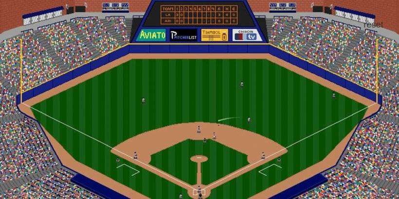 Manage and Build Your Team in Bitball Baseball's Low-Res Simulator