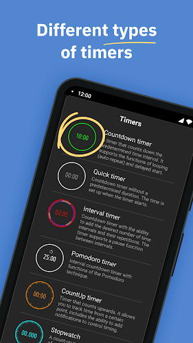 MultiTimer: Multiple timers Ảnh chụp màn hình 2