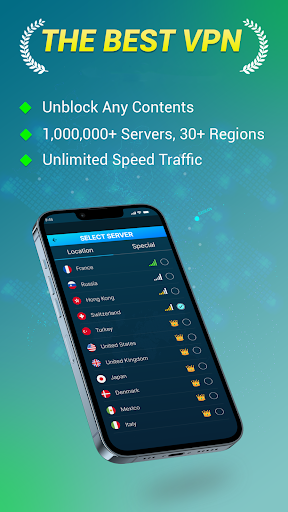 Super VPN Proxy - Safer VPN應用截圖第3張