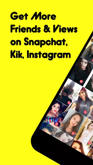 Get Friends for Snapchat & Kik, Usernames for Snap 스크린샷 1