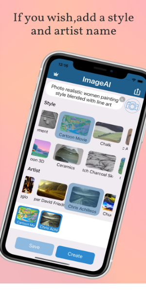 ImageAI - AI Art Generator স্ক্রিনশট 2
